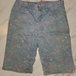 Girl Size 12 Shorts with Unicorn design